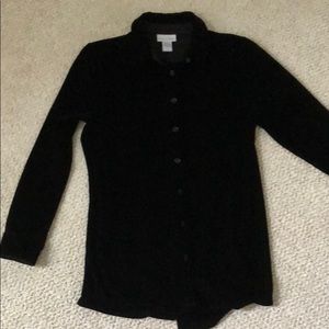 Soft Surroundings Black Shirt